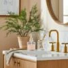 Sculpted Glass Soap/Lotion Pump Dispenser Clear/Brass - Hearth & Hand™ With Magnolia 1 Sculpted Glass Soap/Lotion Pump Dispenser Clear/Brass - Hearth & Hand™ With Magnolia -Hearth & Hand With Magnolia GUEST 017e83f2 f15b 4fb8 ad42 3ab3ec8bcb78