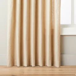 Fleck Stripe Leno Weave Curtain Panel Natural - Hearth & Hand™ With Magnolia -Hearth & Hand With Magnolia GUEST 1855be1c 94d4 4cf5 b932 15309952309a