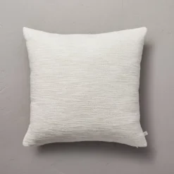 Textured Slub Stripe Square Throw Pillow Cream/Khaki - Hearth & Hand™ With Magnolia 10 Textured Slub Stripe Square Throw Pillow Cream/Khaki - Hearth & Hand™ With Magnolia -Hearth & Hand With Magnolia GUEST 1b095ee6 9e55 4347 8475 de7ffb656f67