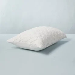 Diamond Stripe Matelassé Pillow Sham - Hearth & Hand™ With Magnolia 7 Diamond Stripe Matelassé Pillow Sham - Hearth & Hand™ With Magnolia -Hearth & Hand With Magnolia GUEST 1d1dfbac f897 4282 b3ef 0d6687000785