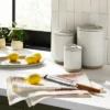 3pc Modern Rim Stoneware Canister Set Cream/Clay - Hearth & Hand™ With Magnolia 1 3pc Modern Rim Stoneware Canister Set Cream/Clay - Hearth & Hand™ With Magnolia -Hearth & Hand With Magnolia GUEST 330f2750 f5d9 4383 b279 f6d649756ce8