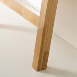 71" Standing Wood Framed Mirror Natural - Hearth & Hand™ With Magnolia 8 71" Standing Wood Framed Mirror Natural - Hearth & Hand™ With Magnolia -Hearth & Hand With Magnolia GUEST 35db195e 7987 4933 82c1 b2b22975adb3