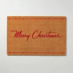 Merry Christmas Coir Doormat Tan/Red - Hearth & Hand™ With Magnolia 8 Merry Christmas Coir Doormat Tan/Red - Hearth & Hand™ With Magnolia -Hearth & Hand With Magnolia GUEST 3ca3c7c7 9ffa 460b b138 242b7efb3d97