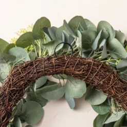 20" Faux Seeded Eucalyptus With Berry Wreath - Hearth & Hand™ With Magnolia -Hearth & Hand With Magnolia GUEST 41a13a96 c221 49a5 8b77 d32654409299