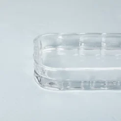 5"x9" Sculpted Glass Vanity Tray Clear - Hearth & Hand™ With Magnolia 7 5"x9" Sculpted Glass Vanity Tray Clear - Hearth & Hand™ With Magnolia -Hearth & Hand With Magnolia GUEST 48796d66 4831 4c84 a62e 12bb89995810