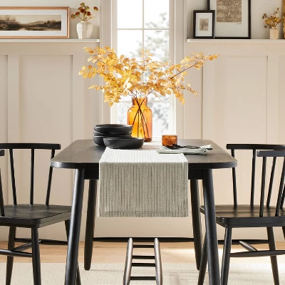 Textured Stripe Woven Table Runner Sage Green - Hearth & Hand™ With Magnolia 3 Textured Stripe Woven Table Runner Sage Green - Hearth & Hand™ With Magnolia