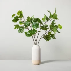 Faux Fig Leaf Branch Arrangement - Hearth & Hand™ With Magnolia 11 Faux Fig Leaf Branch Arrangement - Hearth & Hand™ With Magnolia -Hearth & Hand With Magnolia GUEST 633e0ef2 049e 41e0 8303 a165f348380d