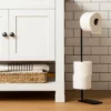 Metal Toilet Paper Holder Stand Matte Black - Hearth & Hand™ With Magnolia -Hearth & Hand With Magnolia GUEST 63ed9f08 3f2d 419e bfe1 7375df055ee2
