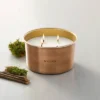 Lidded Metal Willow 4-Wick Jar Candle Brass Finish 20oz - Hearth & Hand™ With Magnolia -Hearth & Hand With Magnolia GUEST 653c1d5d c14e 42b8 9762 85ae7926b9e6