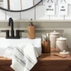 Multistripe Bath Towels Cream/Gray - Hearth & Hand™ With Magnolia -Hearth & Hand With Magnolia GUEST 687f74c6 90bd 4d4d 8134 1b6e7d38eb6f