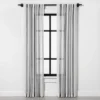 Vertical Stripe Curtain Sheer Gray/Cream - Hearth & Hand™ With Magnolia 2 Vertical Stripe Curtain Sheer Gray/Cream - Hearth & Hand™ With Magnolia -Hearth & Hand With Magnolia GUEST 69686a10 e62a 4de1 869f 9c85b0c424b8