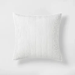 Microstripe Pillow Sham Cream/Gray - Hearth & Hand™ With Magnolia -Hearth & Hand With Magnolia GUEST 6b14a47d 9c8b 4929 81ce 96f447eb0c6c