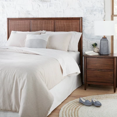 Linen Blend Comforter Set - Hearth & Hand™ With Magnolia 4 Linen Blend Comforter Set - Hearth & Hand™ With Magnolia - Image 2