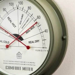 Temperature & Humidity Comfort Meter Green - Hearth & Hand™ With Magnolia