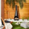 Wood Burning Outdoor Metal Fire Pit Chimenea Black - Hearth & Hand™ With Magnolia 1 Wood Burning Outdoor Metal Fire Pit Chimenea Black - Hearth & Hand™ With Magnolia -Hearth & Hand With Magnolia GUEST 889681dc 4ca2 4766 9df7 8e310935d64d