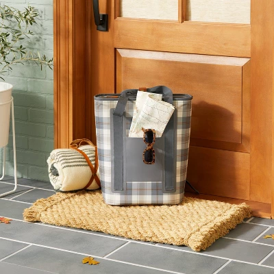 Chunky Twisted Rope Coir Doormat Tan - Hearth & Hand™ With Magnolia 3 Chunky Twisted Rope Coir Doormat Tan - Hearth & Hand™ With Magnolia