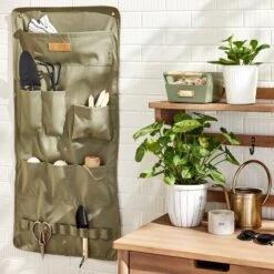 Canvas Gardening Tool Wall Organizer Green - Hearth & Hand⢠With Magnolia