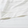 Cotton Percale Multistripe Sheet Set Gray/Neutrals - Hearth & Hand™ With Magnolia -Hearth & Hand With Magnolia GUEST 9deb50e6 0906 4920 bbd0 80cfb6341a89