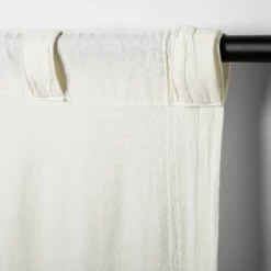 Tonal Texture Curtain Panel Sour Cream - Hearth & Hand™ With Magnolia 11 Tonal Texture Curtain Panel Sour Cream - Hearth & Hand™ With Magnolia -Hearth & Hand With Magnolia GUEST a3759400 9398 4b46 97a0 2fba23657e88