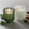 2pk Fluted Glass Candle Gift Set - Cypress & Pine/Mulled Spice 4.6oz - Hearth & Hand™ With Magnolia 1 2pk Fluted Glass Candle Gift Set - Cypress & Pine/Mulled Spice 4.6oz - Hearth & Hand™ With Magnolia -Hearth & Hand With Magnolia GUEST a78d43bc a129 4179 862d 5e695b315238