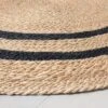 Round 5' Double Stripe Braided Jute Area Rug Charcoal/Tan - Hearth & Hand™ With Magnolia -Hearth & Hand With Magnolia GUEST aec93249 e4da 4d8c 844c ee40d0192a0a