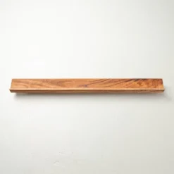 Wood Mantel Shelf Brown - Hearth & Hand™ With Magnolia -Hearth & Hand With Magnolia GUEST b375103b 0a5f 44e3 806d d3f04b451e10