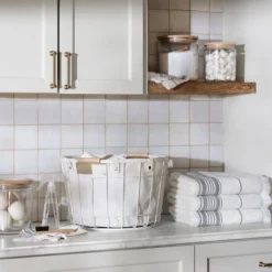 Wood Mantel Shelf Brown - Hearth & Hand™ With Magnolia -Hearth & Hand With Magnolia GUEST bd1a9ff9 9efb 4e55 9efa 921125c2aa2d