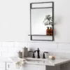 Bath Mirror With Shelf Black - Hearth & Hand™ With Magnolia 2 Bath Mirror With Shelf Black - Hearth & Hand™ With Magnolia -Hearth & Hand With Magnolia GUEST c1cf3256 f0c8 4c0d 8ca0 6397a8d4ca6e