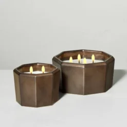 Octagonal Ceramic Harvest Spice Fall Jar Candle Metallic Bronze - Hearth & Hand™ With Magnolia 9 Octagonal Ceramic Harvest Spice Fall Jar Candle Metallic Bronze - Hearth & Hand™ With Magnolia -Hearth & Hand With Magnolia GUEST c2d76d0f 821b 4b02 b2fe 1a79665ccca4 3