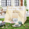 Kids' Stargazing Play Tent - Gold/Cream Stripes - Hearth & Hand™ With Magnolia -Hearth & Hand With Magnolia GUEST c9fe579e ff82 4d32 8d67 71b9ecb276c5