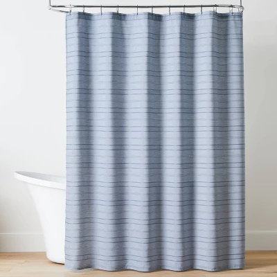Tonal Stripe Woven Shower Curtain - Hearth & Hand™ With Magnolia 5 Tonal Stripe Woven Shower Curtain - Hearth & Hand™ With Magnolia - Image 3