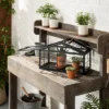 9" Wide Rectangular Metal & Glass Terrarium Black - Hearth & Hand™ With Magnolia -Hearth & Hand With Magnolia GUEST d26465cb f952 4160 97c3 543670e5aba1