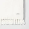 Knotted Fringe Throw Blanket White - Hearth & Hand™ With Magnolia 1 Knotted Fringe Throw Blanket White - Hearth & Hand™ With Magnolia -Hearth & Hand With Magnolia GUEST d9b3fc29 3ea0 470d a1b4 2ad3b9412b2a