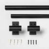 Steel Curtain Rod Matte Black - Hearth & Hand™ With Magnolia -Hearth & Hand With Magnolia GUEST d9e174eb c2d9 4ac3 8a03 13f65fe2d06c