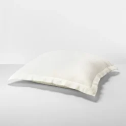 26"x26" Cotton & Linen Blend Euro Pillow - Hearth & Hand⢠With Magnolia