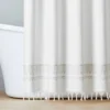 Embroidered Border Stripe Woven Shower Curtain Taupe - Hearth & Hand™ With Magnolia -Hearth & Hand With Magnolia GUEST e5deef1f e018 4905 92d5 6fb4bbfaaab8