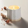 Wide Fluted Speckled Ceramic Canvas Jar Candle Tonal Cream 11oz - Hearth & Hand™ With Magnolia 1 Wide Fluted Speckled Ceramic Canvas Jar Candle Tonal Cream 11oz - Hearth & Hand™ With Magnolia -Hearth & Hand With Magnolia GUEST e77d9f85 5685 44e3 9780 f12f2eeb5f11