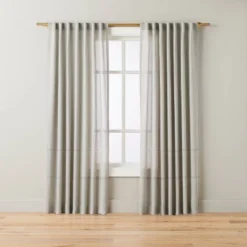 Lace Insert Sheer Curtain Panel - Hearth & Hand™ With Magnolia 10 Lace Insert Sheer Curtain Panel - Hearth & Hand™ With Magnolia -Hearth & Hand With Magnolia GUEST e88640d0 85a5 44e2 a3cc c3a3935d2f44