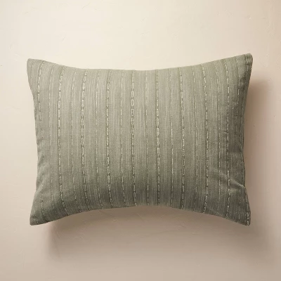 3pc Washed Loop Stripe Comforter Bedding Set - Hearth & Hand™ With Magnolia 5 3pc Washed Loop Stripe Comforter Bedding Set - Hearth & Hand™ With Magnolia - Image 3