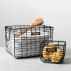 Wire Storage Basket Black - Hearth & Hand™ With Magnolia -Hearth & Hand With Magnolia GUEST f0c519ce 1aee 4b83 b57c d2d655742327