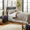 3pc Heathered Stripe Comforter Bedding Set Brown - Hearth & Hand™ With Magnolia -Hearth & Hand With Magnolia GUEST fd677210 07e8 4d32 9d9c 1de73ded823e