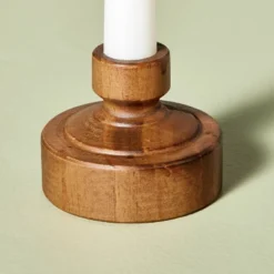 7"x3" Flameless Christmas Window Candle With Wood Base - Hearth & Hand™ With Magnolia 7 7"x3" Flameless Christmas Window Candle With Wood Base - Hearth & Hand™ With Magnolia -Hearth & Hand With Magnolia GUEST ffd6975e 2146 4e21 8ea0 9c4d357bd4f0